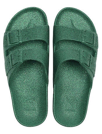 Sandales plates Carioca Cacatoès