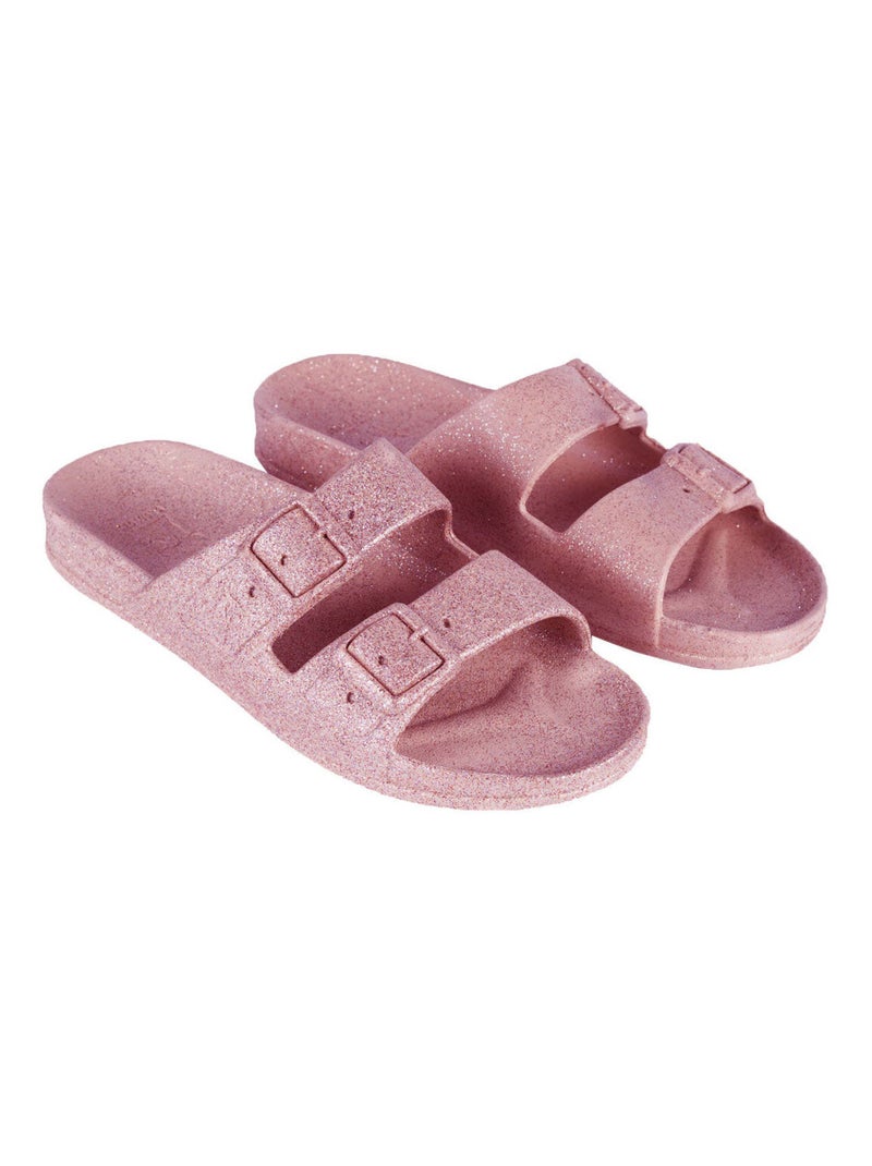 Sandales plates Carioca Cacatoès Vieux rose - Kiabi
