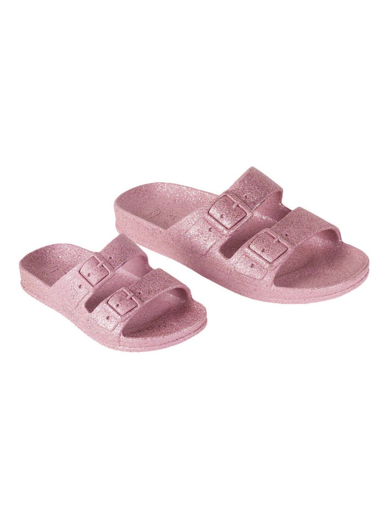 Sandales plates Carioca Cacatoès Vieux rose - Kiabi