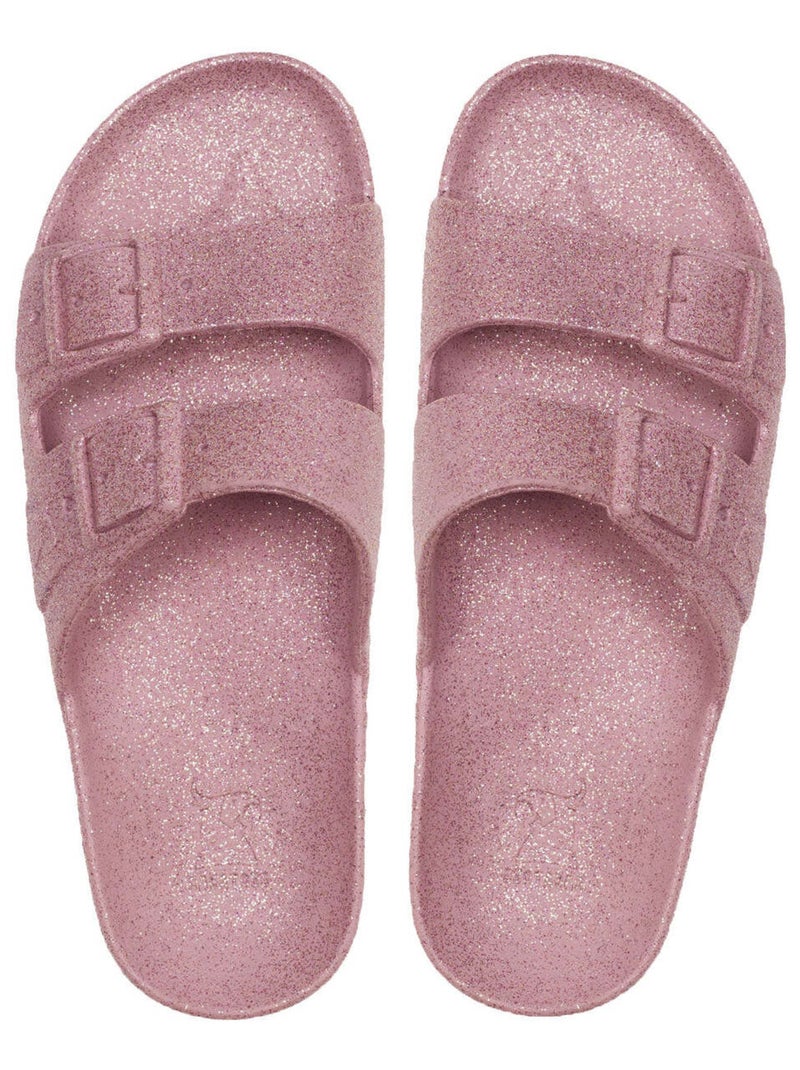 Sandales plates Carioca Cacatoès Vieux rose - Kiabi