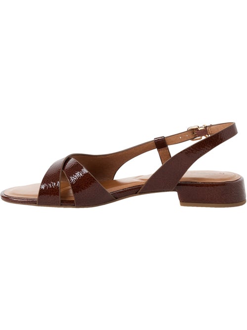 Sandales Plates Cuir Tamaris - Kiabi
