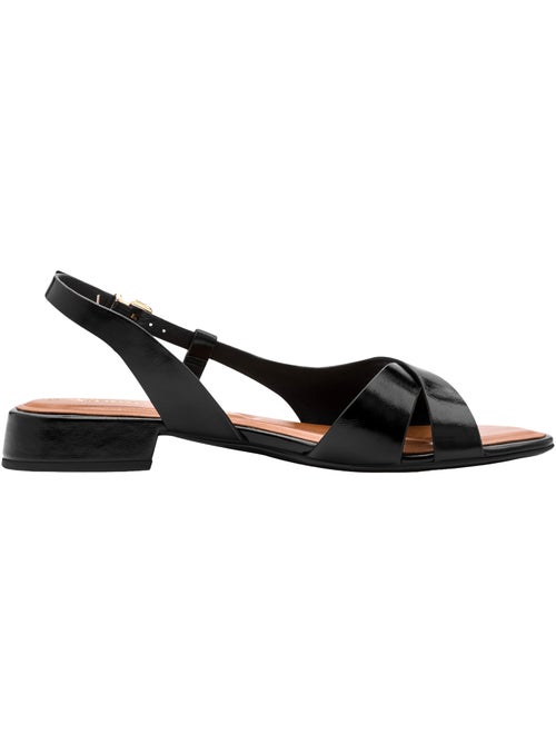 Sandales Plates Cuir Tamaris - Kiabi