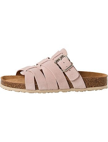 Sandales Plates Cuir Tamaris