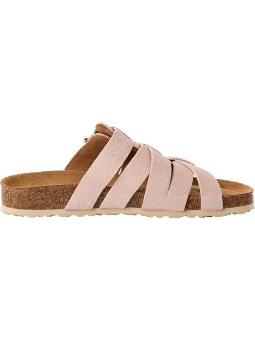 Sandales Plates Cuir Tamaris - Kiabi