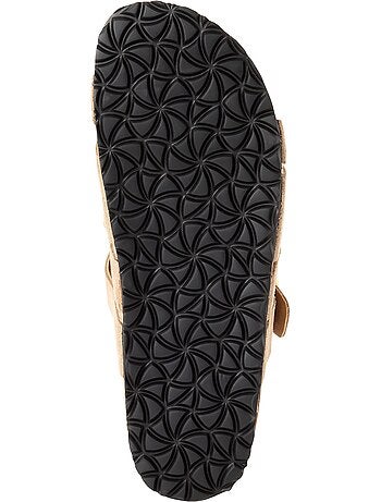 Sandales Plates Cuir Tamaris