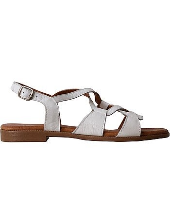 Sandales Plates Cuir The Divine Factory Alénoa