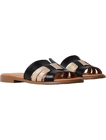 Sandales Plates Cuir The Divine Factory Alénoa