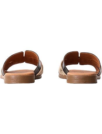 Sandales Plates Cuir The Divine Factory Alénoa