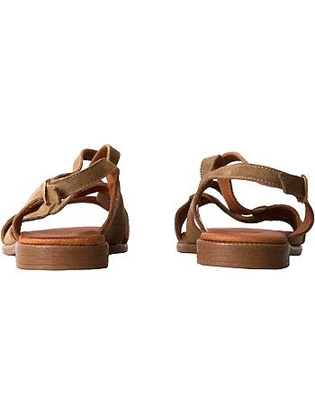 Sandales Plates Cuir The Divine Factory Alénoa