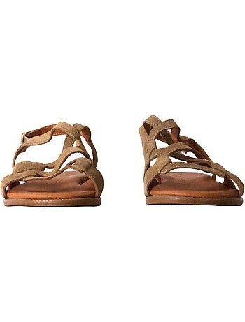 Sandales Plates Cuir The Divine Factory Alénoa
