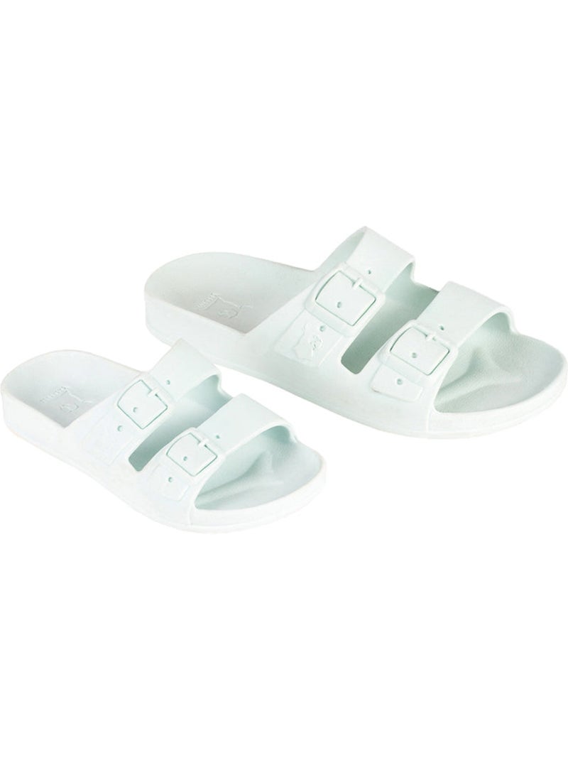 Sandales plates Enfant BELO HORIZONTE Gris nuage - Kiabi
