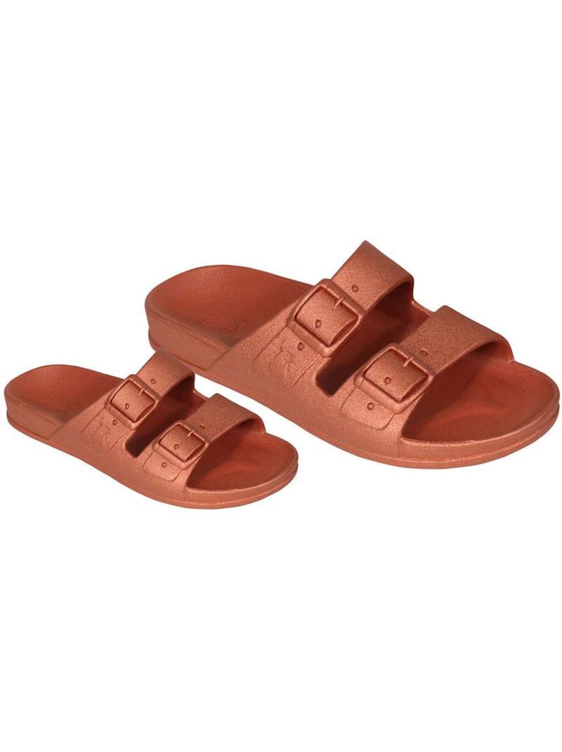 Sandales plates Enfant Brique - Kiabi