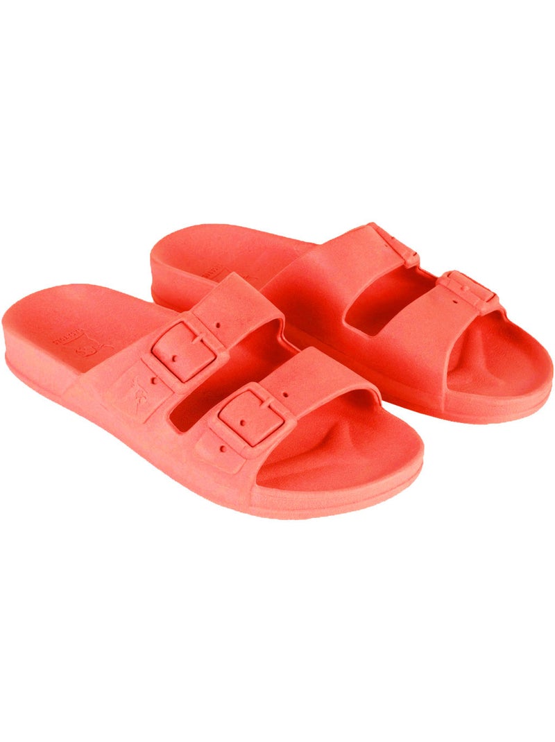 Sandales plates Enfant Corail - Kiabi