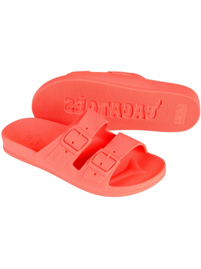 Sandales plates Enfant Corail - Kiabi