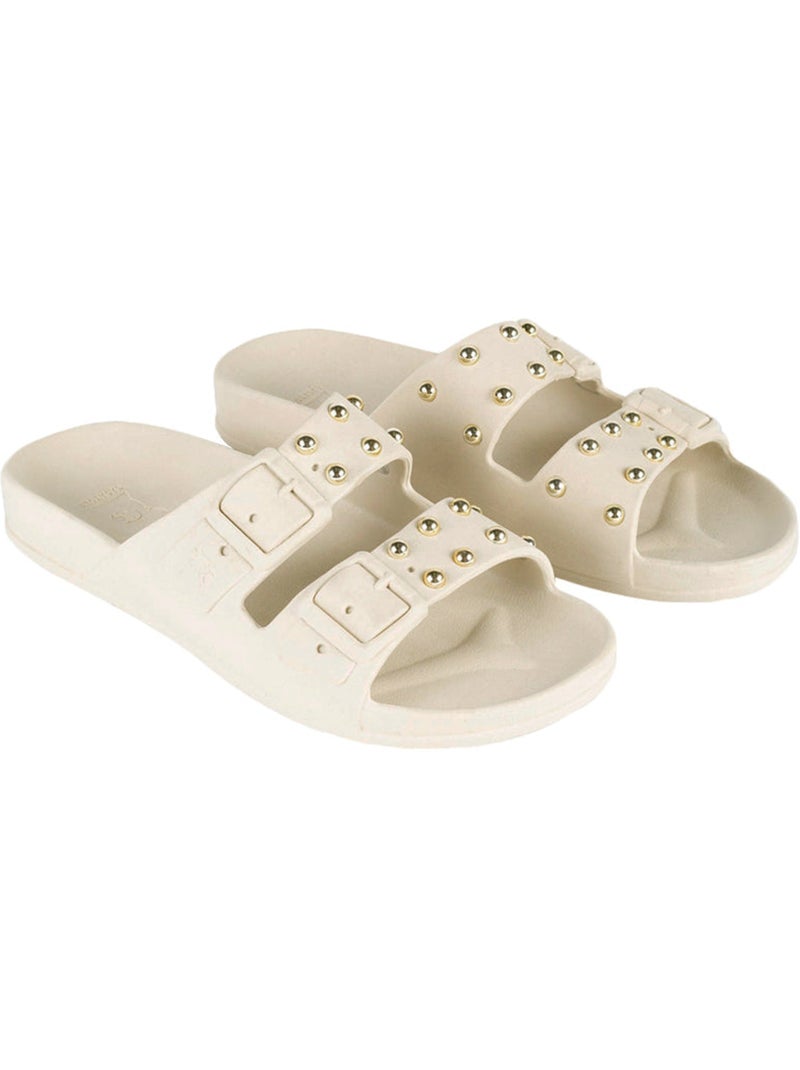 Sandales plates Enfant Craie - Kiabi