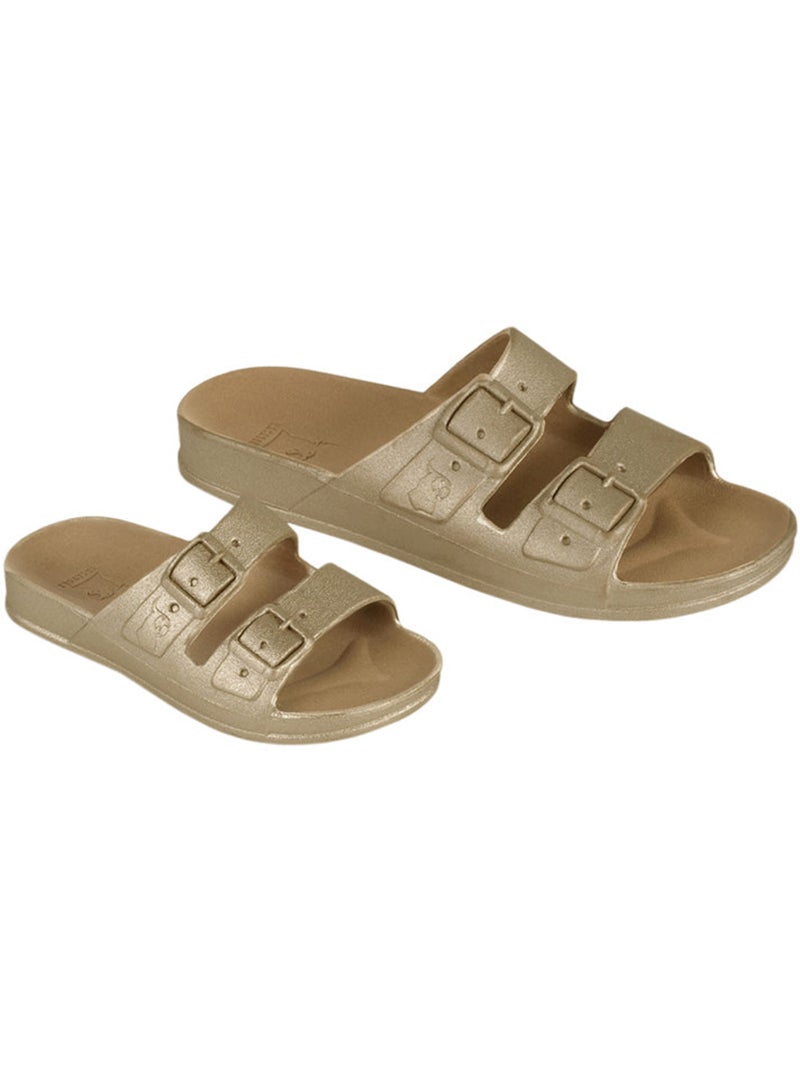 Sandales plates Enfant Doré - Kiabi