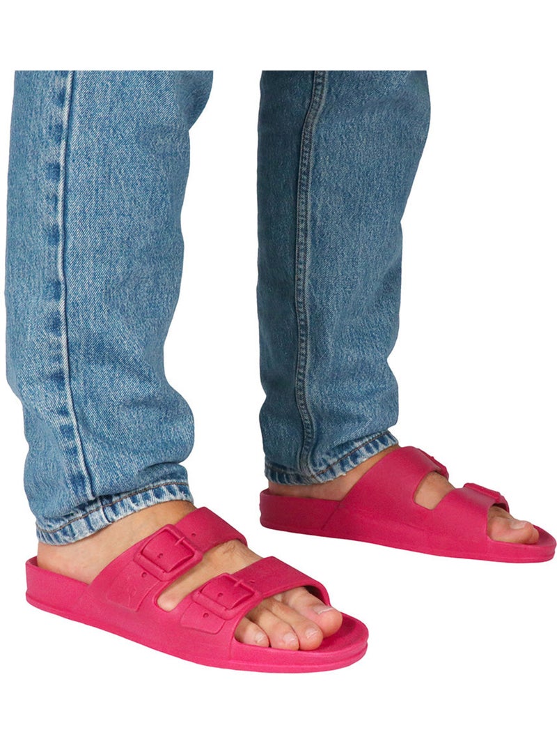 Sandales plates Enfant Framboise - Kiabi