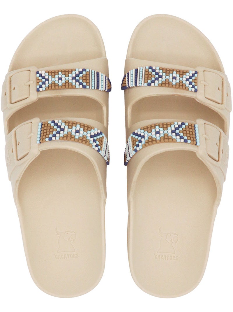 Sandales plates Enfant JERICOACOARA Craie - Kiabi