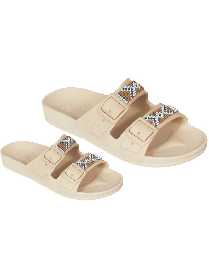 Sandales plates Enfant JERICOACOARA Craie - Kiabi