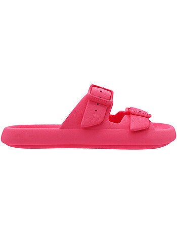 Sandales plates enfant jessy fluo