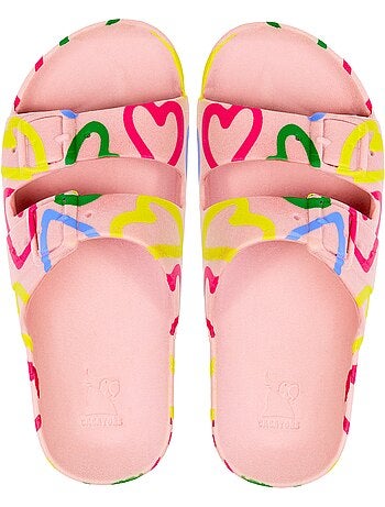 Sandales plates enfant love