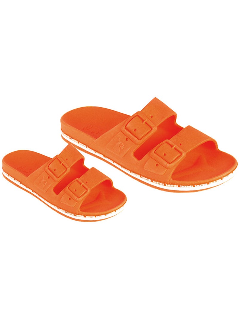Sandales plates Enfant Orange - Kiabi