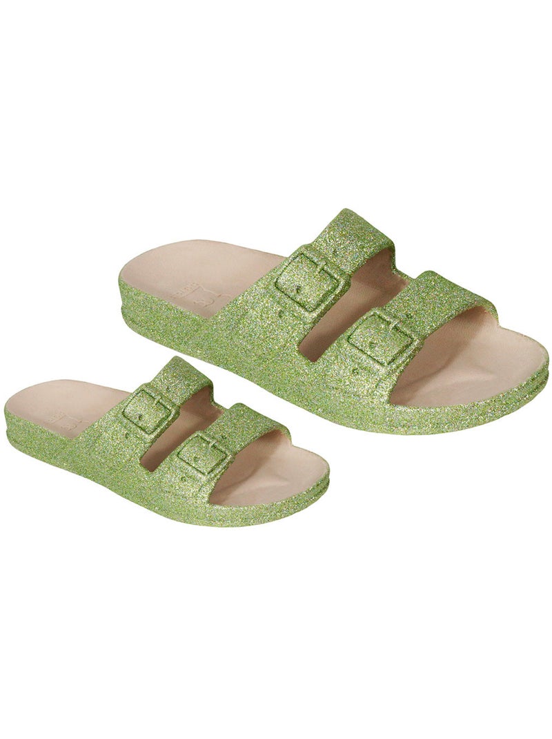 Sandales plates Enfant Pistache - Kiabi