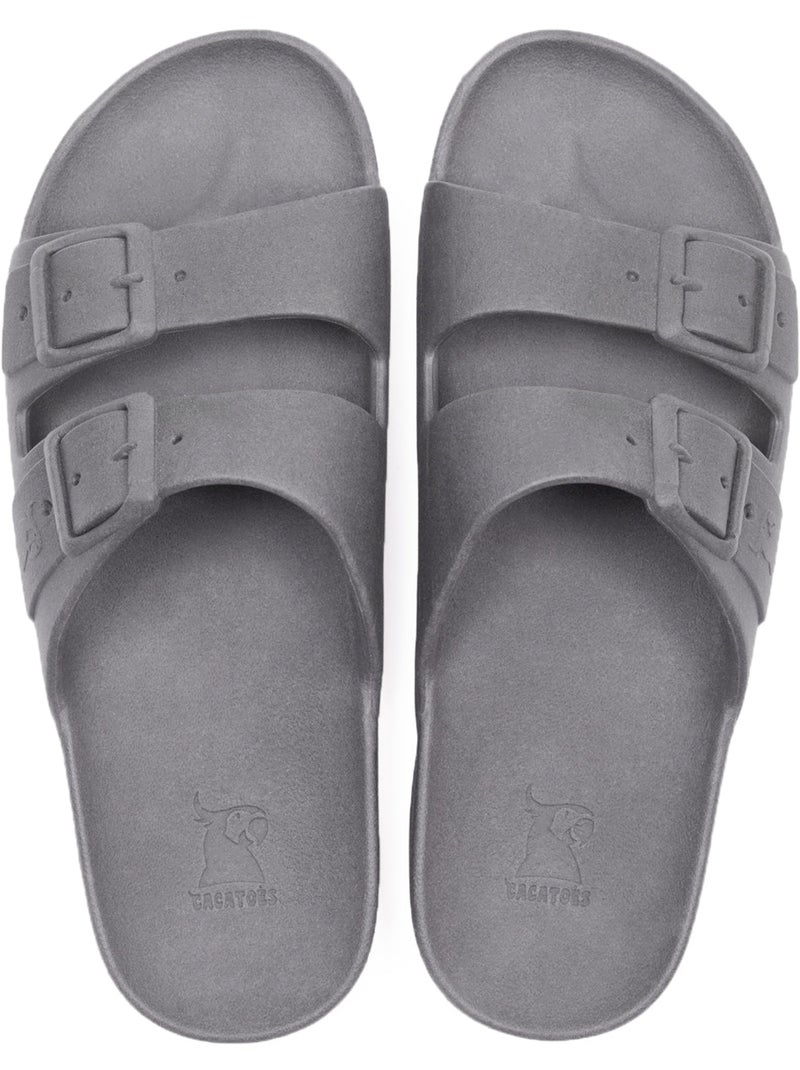 Sandales plates Enfant RIO DE JANEIRO Gris froid - Kiabi