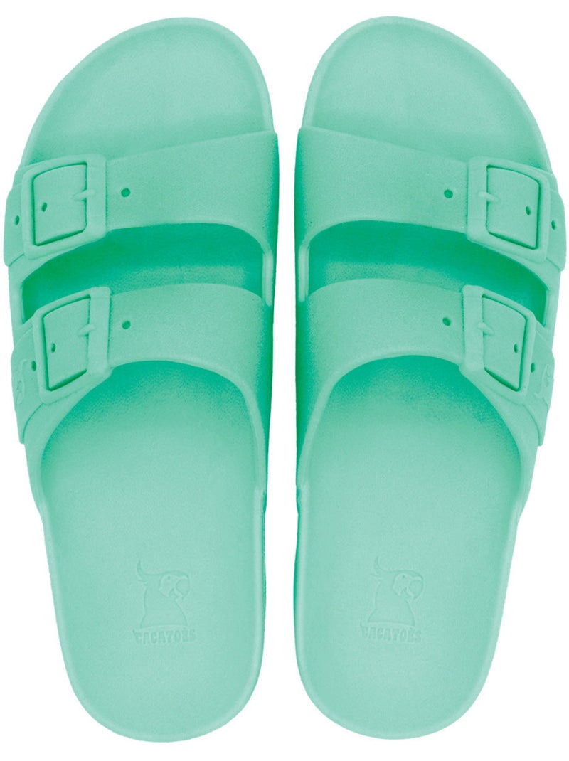 Sandales plates Enfant RIO DE JANEIRO Turquoise - Kiabi