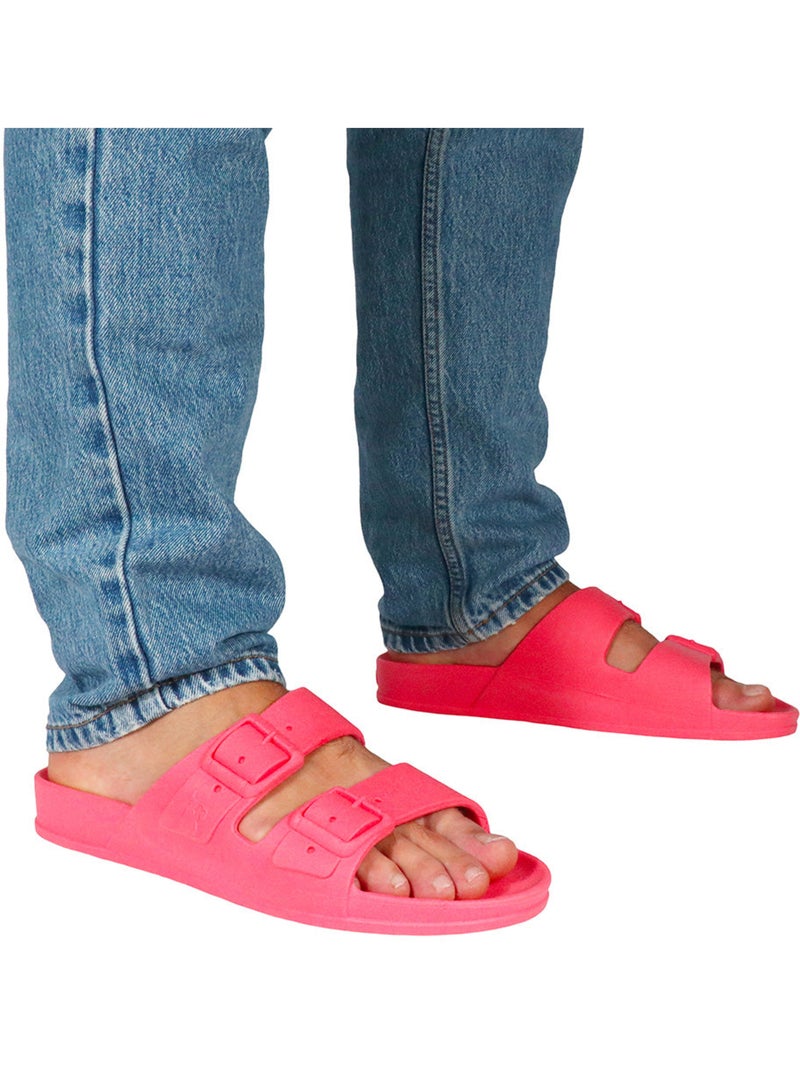 Sandales plates Enfant Rose - Kiabi