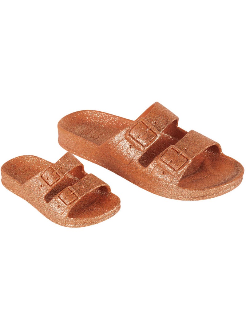 Sandales plates Enfant Terracotta - Kiabi