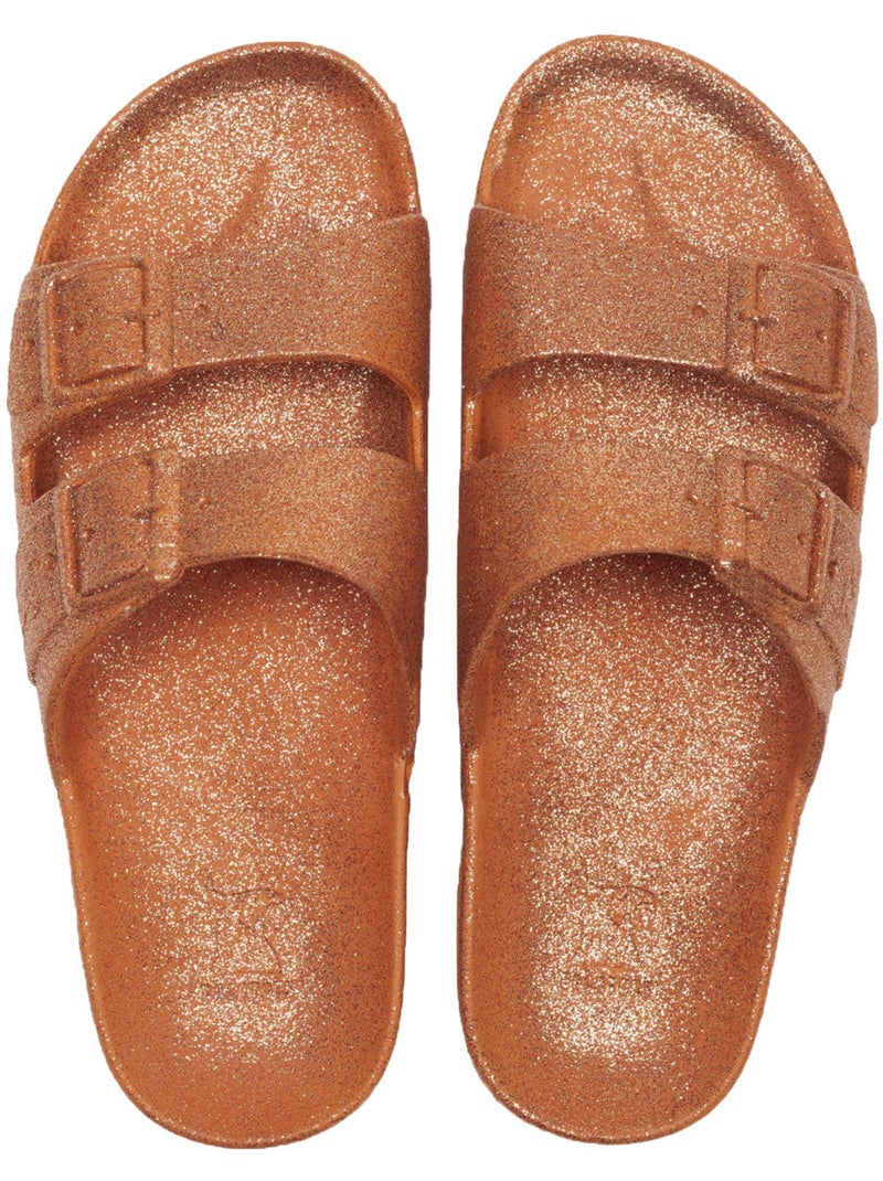 Sandales plates Enfant Terracotta - Kiabi