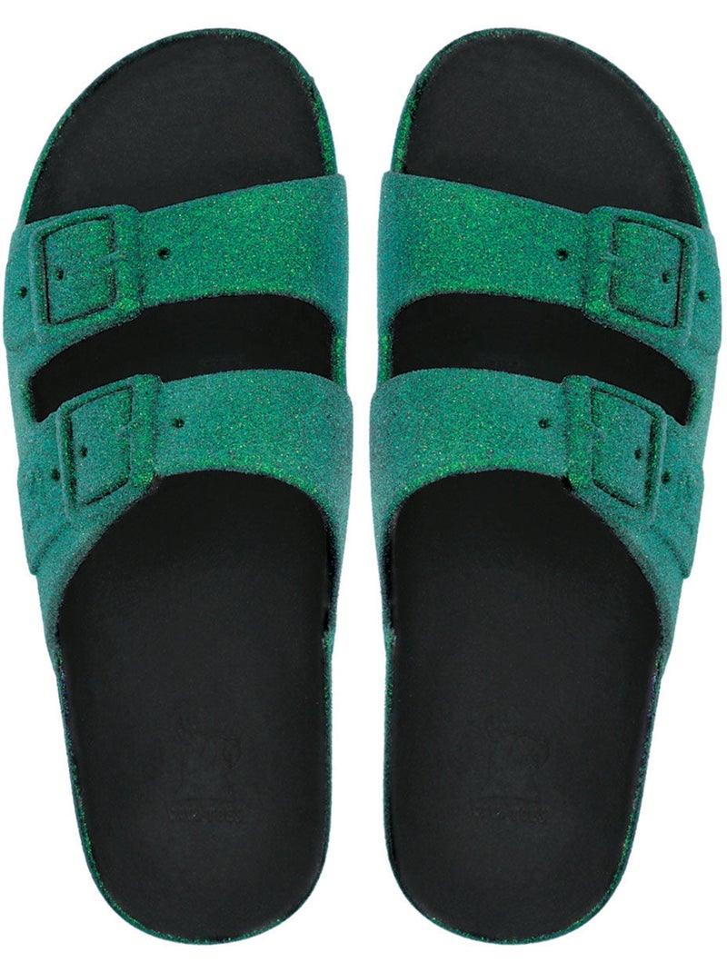 Sandales plates enfant trancoso Vert - Kiabi