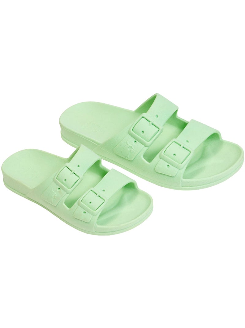 Sandales plates Enfant Vert - Kiabi