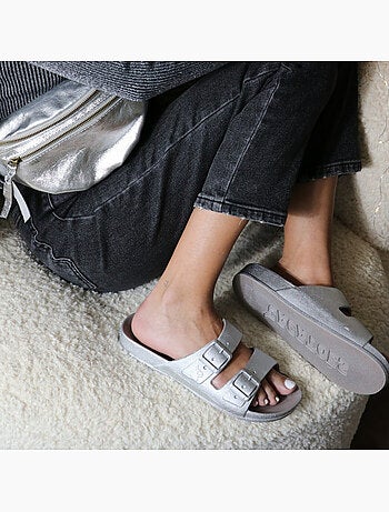 Sandales plates Femme