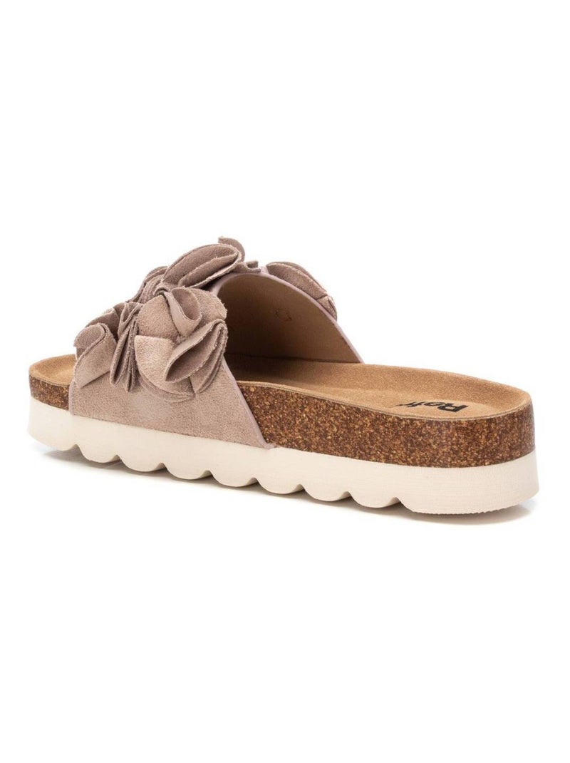 Sandales plates femme Beige - Kiabi