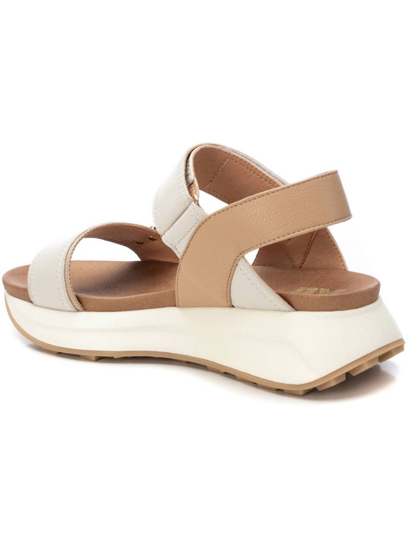 Sandales plates femme Beige - Kiabi