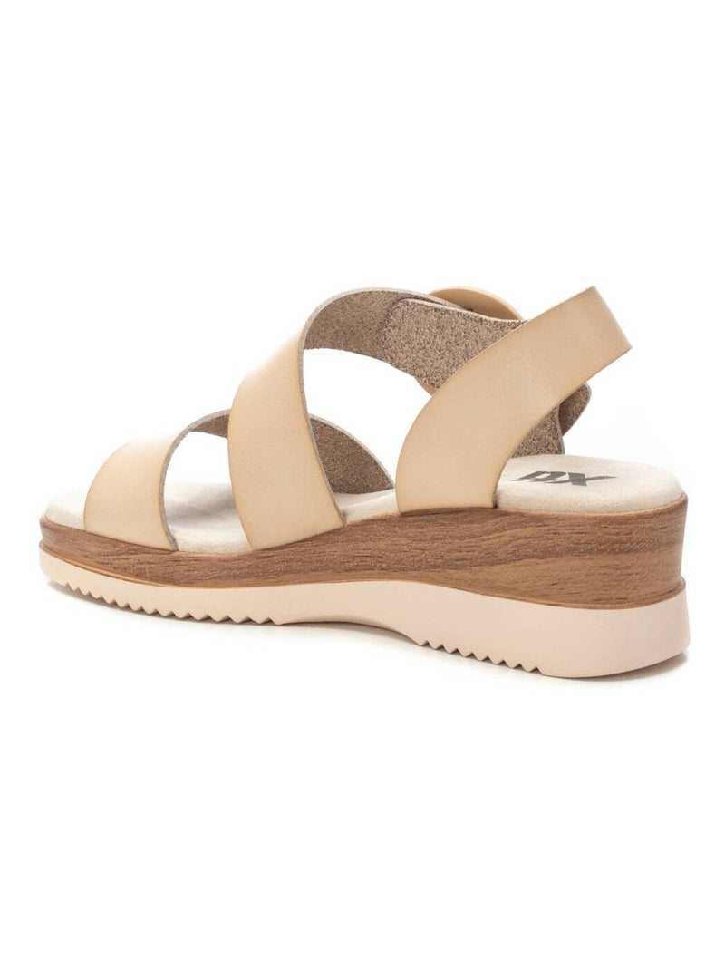 Sandales plates femme Beige - Kiabi