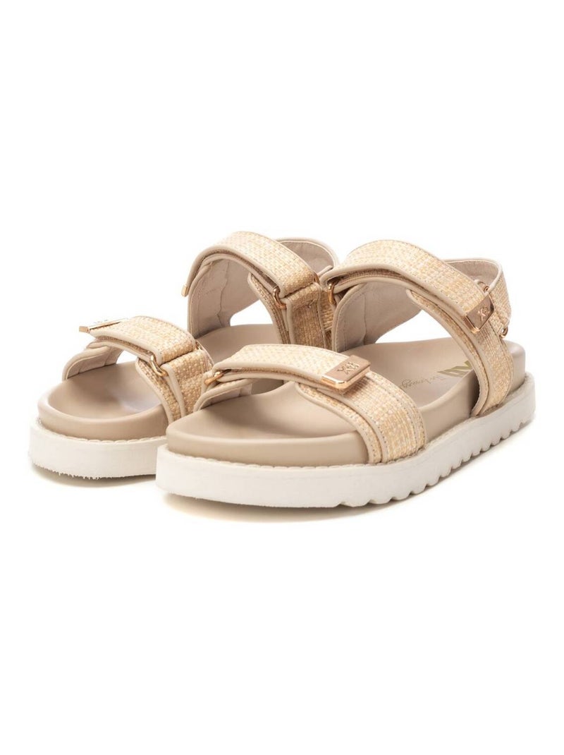 Sandales plates femme Beige - Kiabi