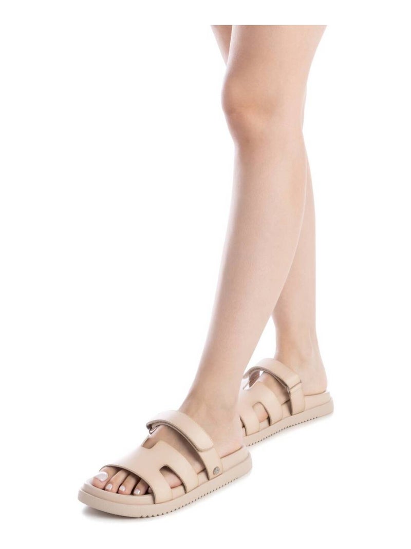 Sandales plates femme Beige - Kiabi