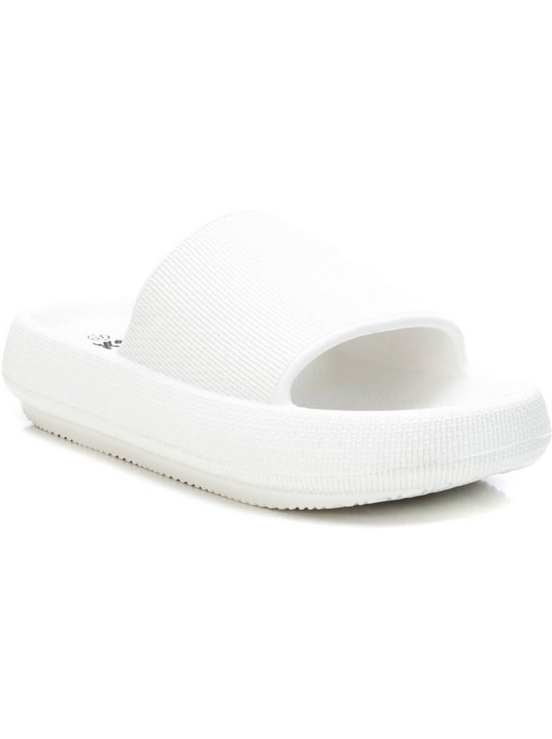 Sandales plates femme Blanc - Kiabi