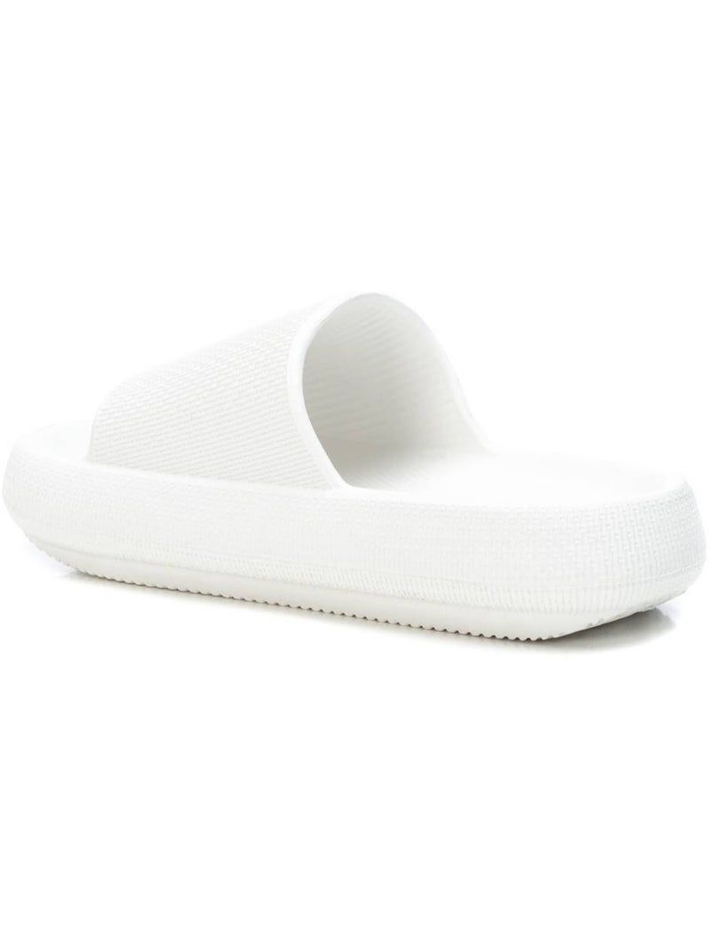 Sandales plates femme Blanc - Kiabi