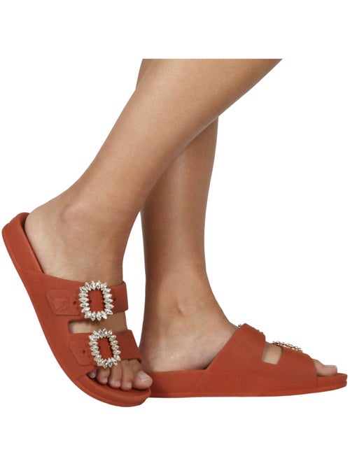 Sandales plates Femme - Kiabi