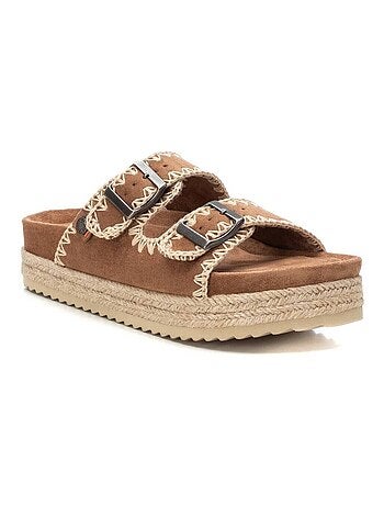 Sandales plates femme