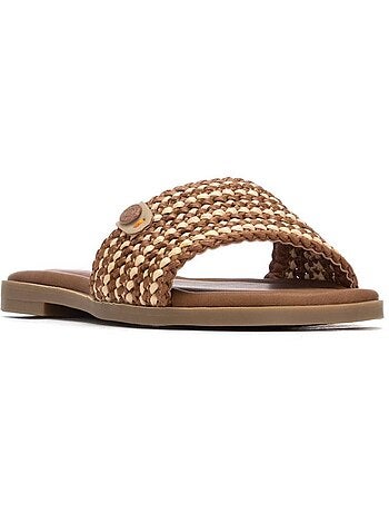 Sandales plates femme