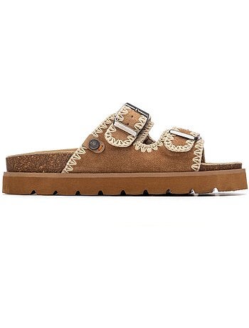 Sandales plates femme