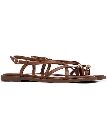 Sandales plates femme
