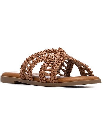 Sandales plates femme