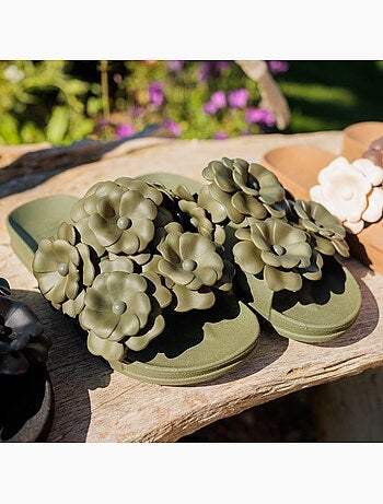 Sandales plates Femme CAMELIA