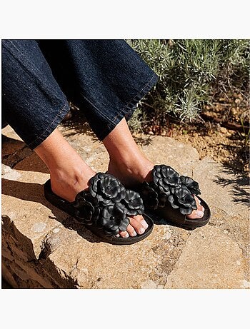 Sandales plates Femme CAMELIA
